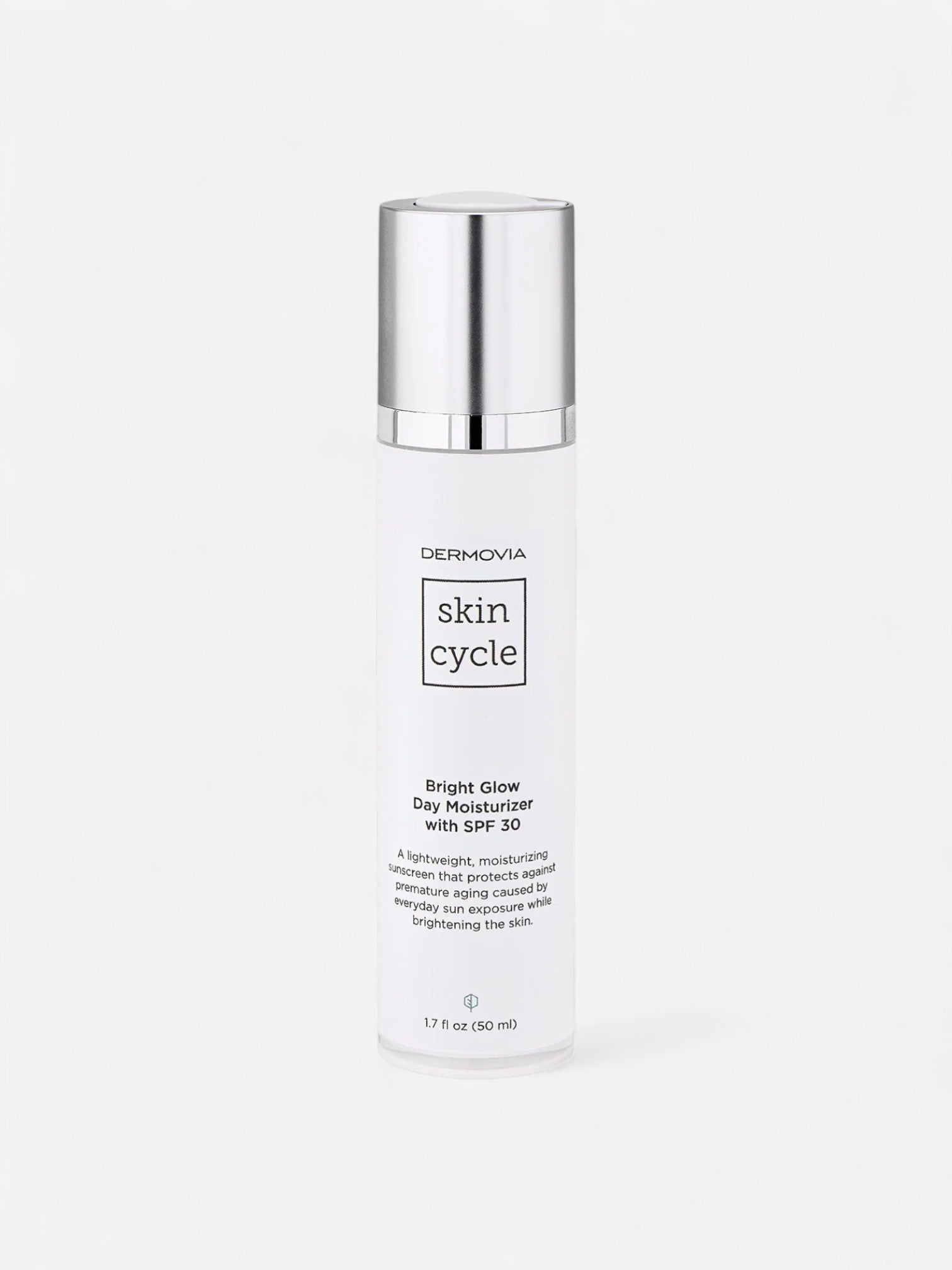 Dermovia skin cycle skincare product on a white background