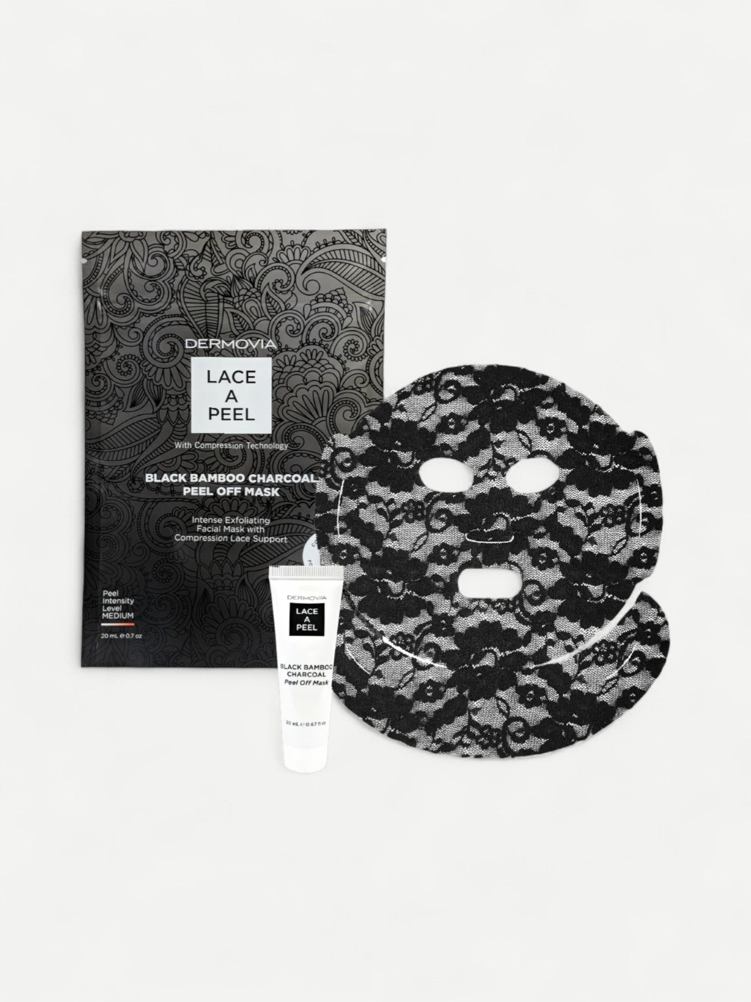 Lace A Peel Black Bamboo Charcoal Mask