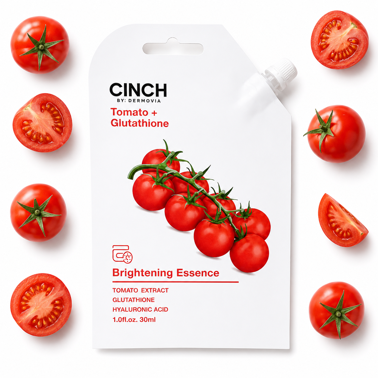 Brightening Essence / Tomato + Glutathione
