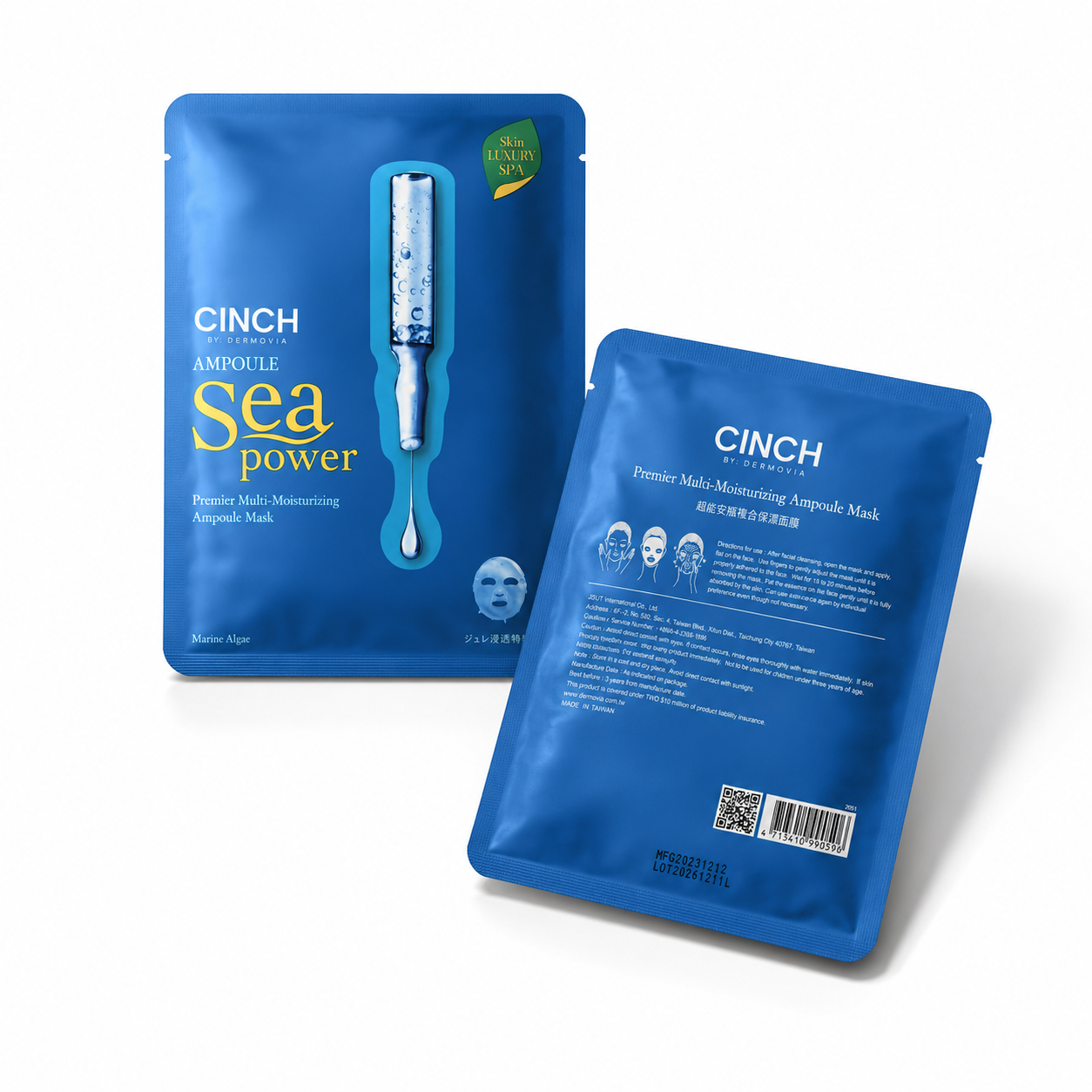 Marine Algae Multi-Moisturizing Ampoule Mask / Marine Algae
