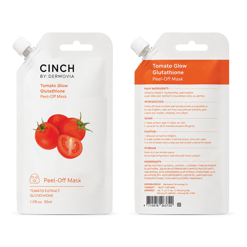 Peel-Off Mask / Tomato Glow Glutathione