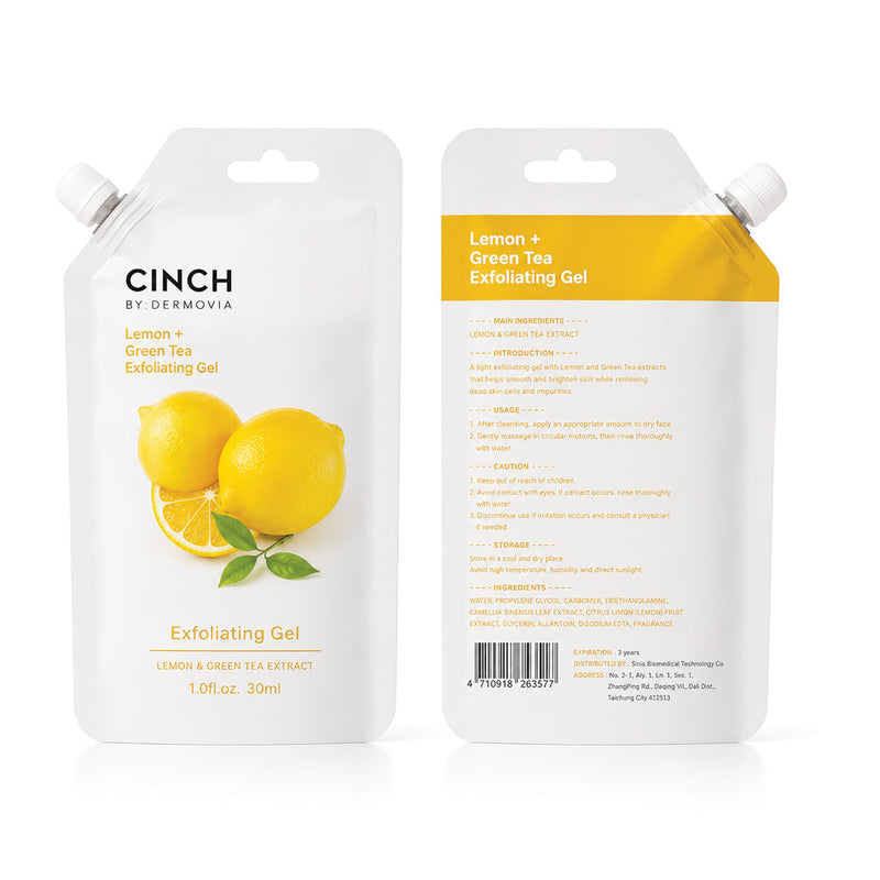 Exfoliating Gel / Lemon + Green Tea