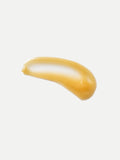 Smeared yellow Dermovia dark spot eraser
 on a white background