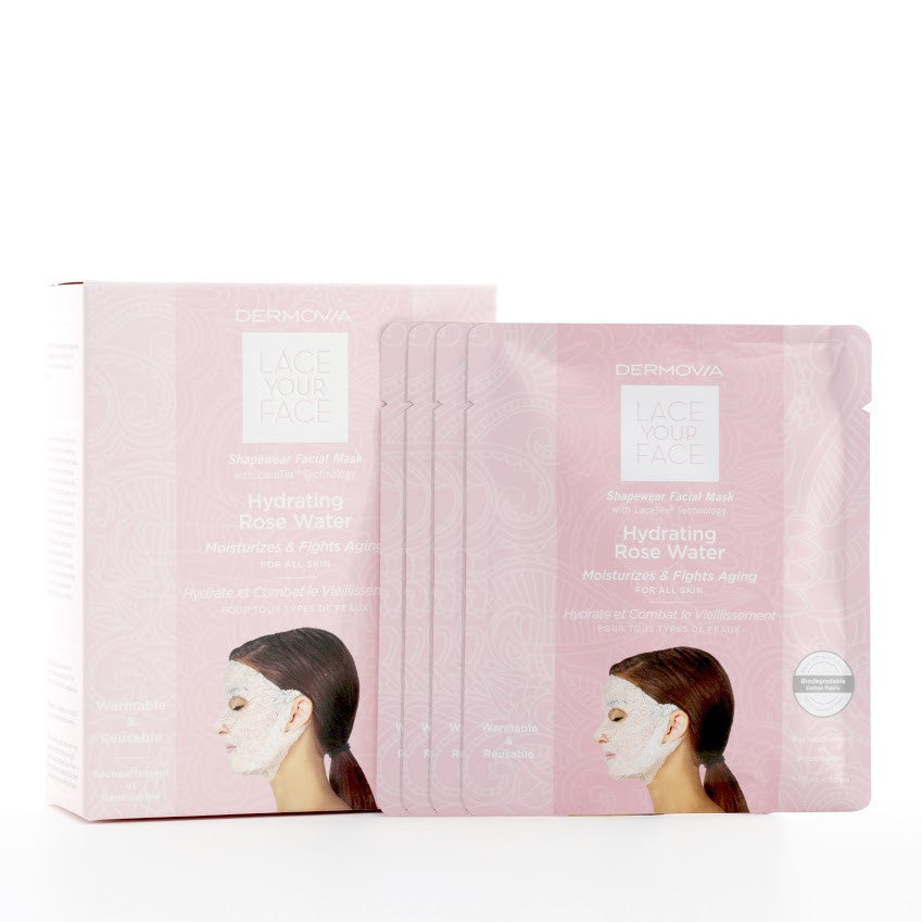 Lace Your Face Hydrating Rose Water Mask | Moisturizing & Plumping