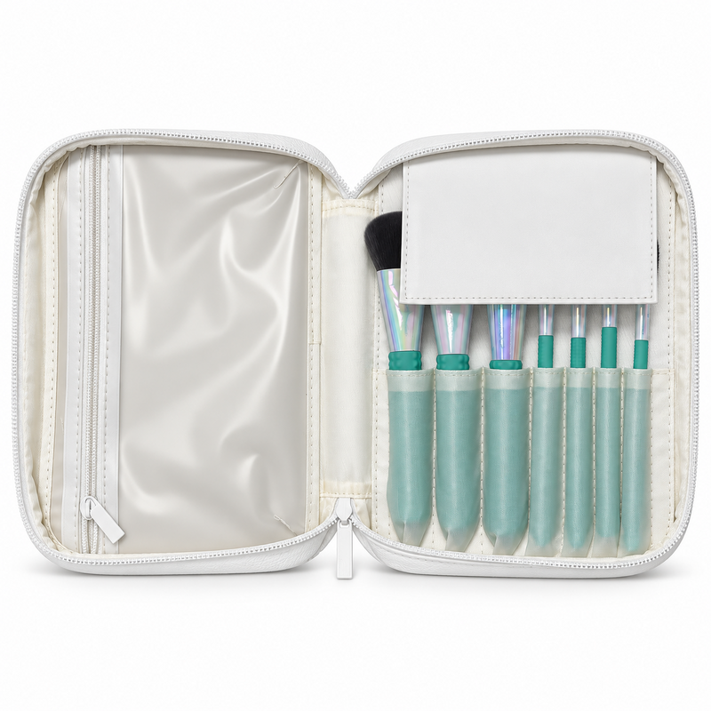LARUCE x DERMOVIA – The Essential Seven Brush Set