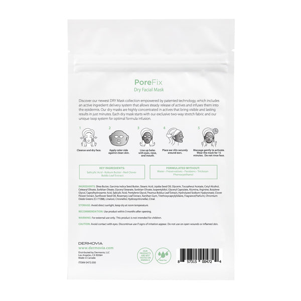 DRY Mask PoreFix Waterless Facial Mask