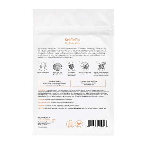 DRY Mask SelfieFix Waterless Pre-Makeup Mask