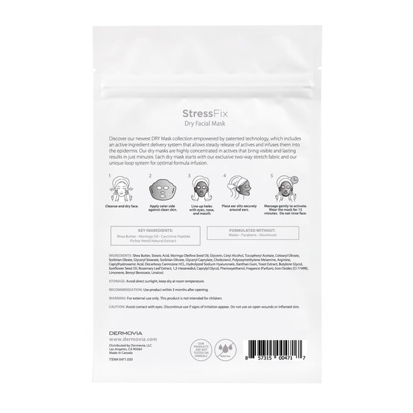 DRY Mask StressFix Waterless Facial Mask